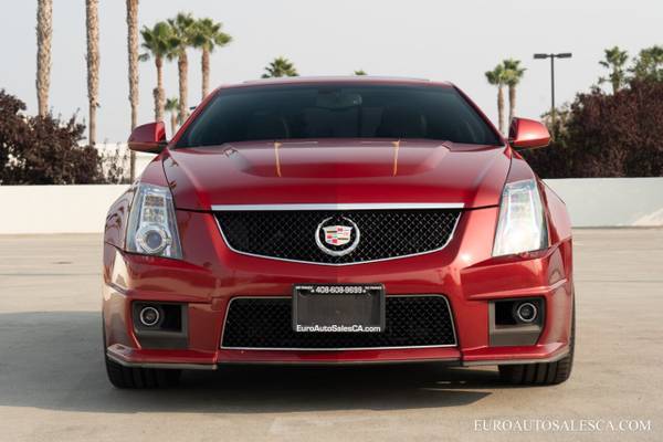 2013 Caddy Cadillac CTSV Base 2dr Coupe coupe Burgundy - cars &... for sale in Santa Clara, CA – photo 2