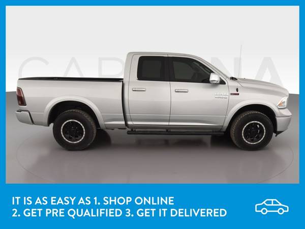 2014 Ram 1500 Quad Cab Laramie Pickup 4D 6 1/3 ft pickup Silver for sale in Chattanooga, TN – photo 10