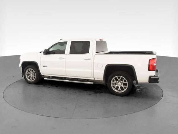 2015 GMC Sierra 1500 Crew Cab SLT Pickup 4D 5 3/4 ft pickup White for sale in Arlington, District Of Columbia – photo 6