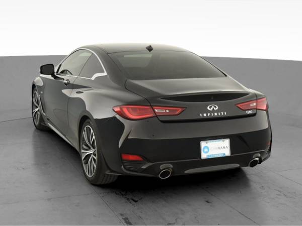 2018 INFINITI Q60 2.0t Luxe Coupe 2D coupe Black - FINANCE ONLINE -... for sale in Atlanta, CA – photo 8