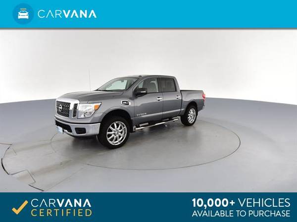 2017 Nissan Titan Crew Cab SV Pickup 4D 5 1/2 ft pickup Silver - for sale in Indianapolis, IN – photo 6