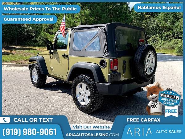 2013 Jeep Wrangler Sport - - by dealer - vehicle for sale in Raleigh, NC – photo 7