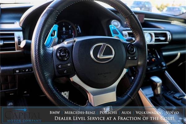 Incredible Stance! All-Wheel Drive Lexus IS250 F-SPORT w/LEDs, Nav,... for sale in Eau Claire, WI – photo 5