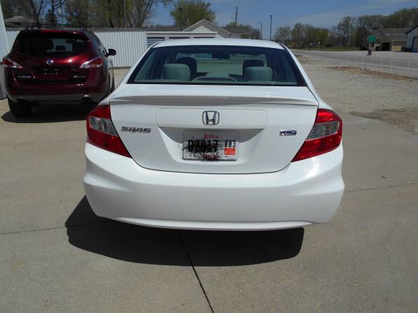 2012 Honda Civic HF - - by dealer - vehicle automotive for sale in Martensdale, IA – photo 6