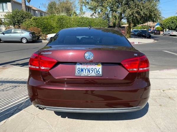 2013 Volkswagen Passat 4dr Sdn 2.5L Auto SE PZEV with Pwr windows -... for sale in North Hollywood, CA – photo 4
