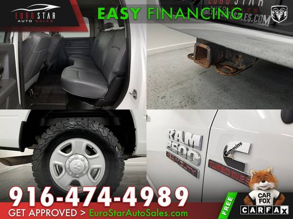2012 RAM 2500 ST DIESEL 4WD FOUR WHEEL DRIVE / FINANCING AVAILABLE!!! for sale in Rancho Cordova, CA – photo 7