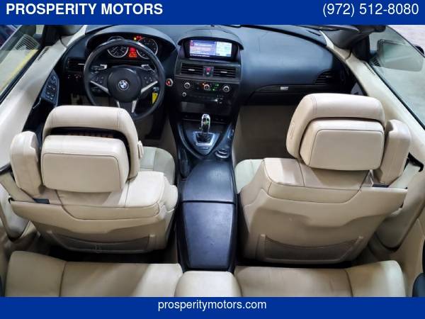 2008 BMW 6 Series 2dr Conv 650i - - by dealer for sale in Carrollton, TX – photo 7
