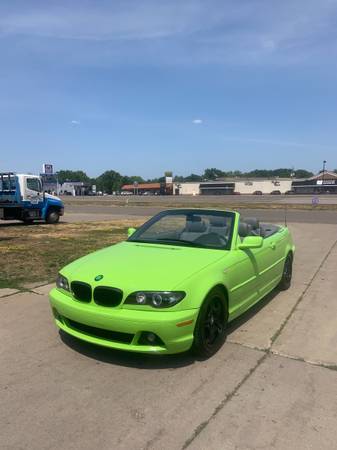 2004 BMW 330CI convertible Only 130K Miles M3 rims Lime green for sale in Osseo, MN – photo 17