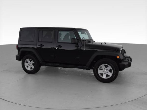 2017 Jeep Wrangler Unlimited Sport SUV 4D suv Black - FINANCE ONLINE... for sale in Athens, OH – photo 14