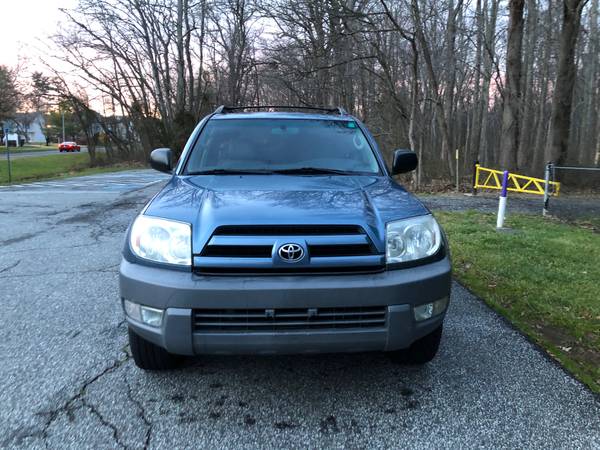 2003 Toyota 4Runner SR5 Sport Utility 4D SUV 4 0L V6 Blue Gray Side for sale in Bowie, District Of Columbia – photo 3