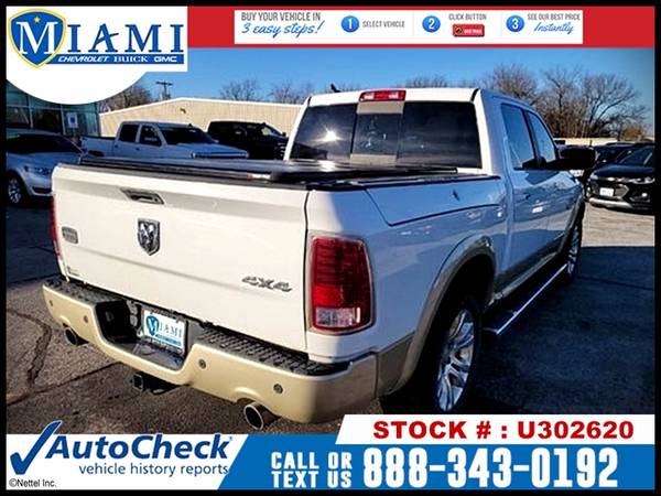 2013 RAM 1500 Laramie Longhorn 4WD TRUCK -EZ FINANCING -LOW DOWN! -... for sale in Miami, MO – photo 3