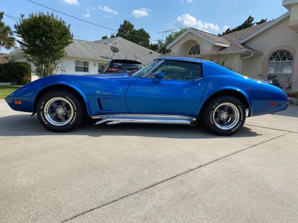 1976 Stingray Corvette 275 hp clean turn key show n go - cars & for sale in Palm Coast, FL – photo 3