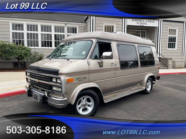 1994 CHEVROLET G20 Sportvan Explorer Conversion Power Bench/BED Wood for sale in Milwaukie, OR – photo 12