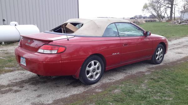 2000 Toyota solara convertible supercharged - - by for sale in Hanlontown, IA – photo 5