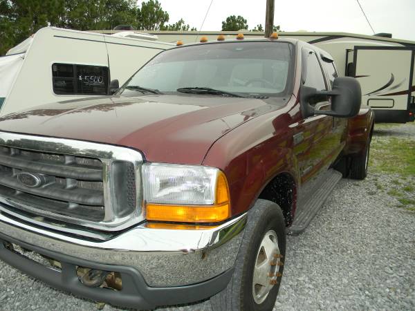 7.3 DIESEL 4X4 F350 DUALLY, CREW CAB LARIAT, AUTOMATIC TRANS $8500 OBO for sale in Grand Bay, MS – photo 2