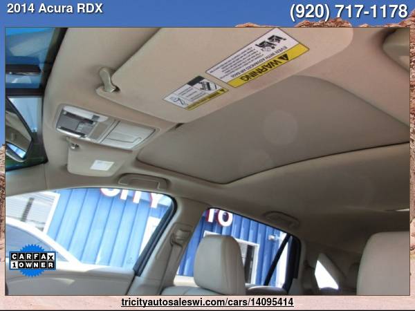 2014 ACURA RDX BASE AWD 4DR SUV Family owned since 1971 - cars & for sale in MENASHA, WI – photo 17