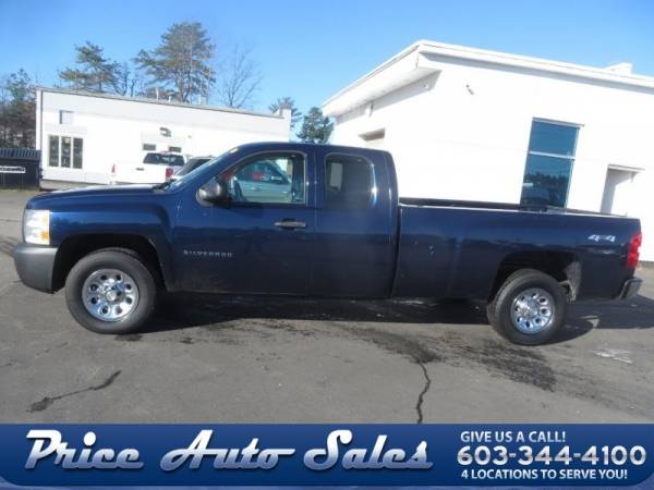 2013 Chevrolet Silverado 1500 Work Truck 4x4 4dr Extended Cab 8 ft.... for sale in Concord, NH – photo 3