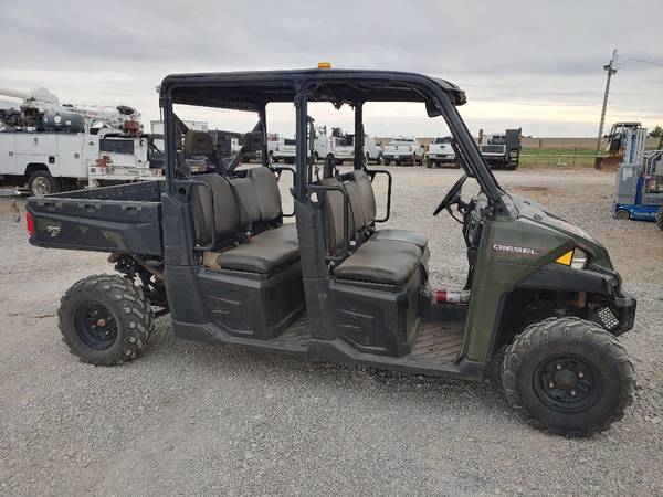 2018 Polaris Ranger Crew Diesel UTV Utility Work ATV 679hrs 2964 -... for sale in Oklahoma City, OK – photo 5