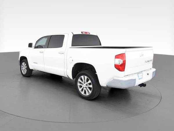 2017 Toyota Tundra CrewMax Limited Pickup 4D 5 1/2 ft pickup White -... for sale in Tulsa, OK – photo 7