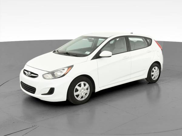 2014 Hyundai Accent GS Hatchback 4D hatchback White - FINANCE ONLINE... for sale in Washington, District Of Columbia – photo 3