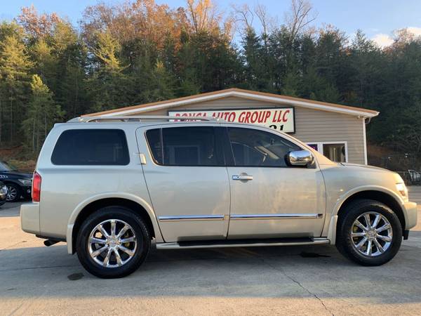 2008 Infiniti QX56 4x4 3rd Row SUV loaded sunroof DVD captains... for sale in Cleveland, TN – photo 11