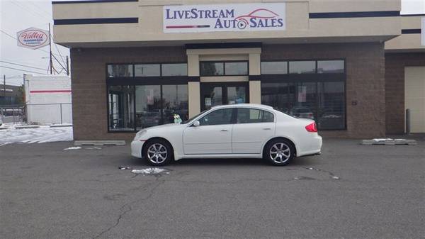 2006 Infiniti G35X AWD 3.5L V6 LOW MILES Moon Roof Leather - cars &... for sale in Spokane Valley, WA – photo 2