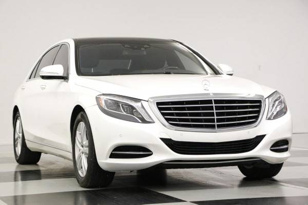 HEATED COOLED LEATHER White 2017 Mercedes-Benz S-Class S 550 Sedan for sale in Clinton, KS – photo 23