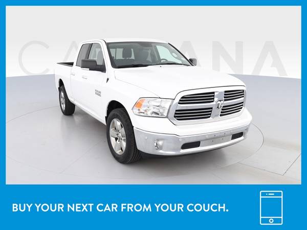 2018 Ram 1500 Quad Cab Harvest Pickup 4D 6 1/3 ft pickup White for sale in Louisville, KY – photo 12