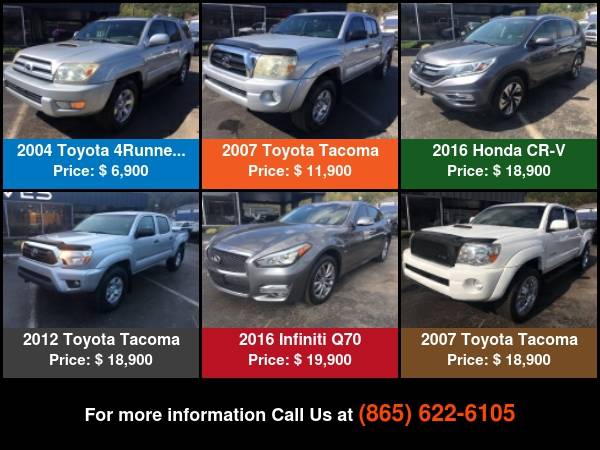 2007 Toyota Tacoma 4WD DoubleCab Text Offers Text Offers/Trades 865... for sale in Knoxville, TN – photo 8