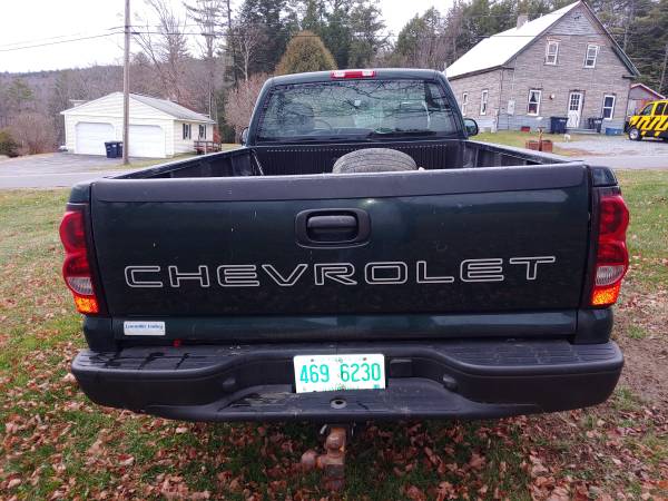2004 Chevy 4 WD Pickup 91,000 miles - cars & trucks - by owner -... for sale in Enfield, NH – photo 5