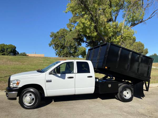 2007 Dodge Ram Crew Cab Diesel Dump Truck with low 82k Miles -WE... for sale in Los Angeles, ID – photo 2