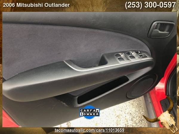 2006 Mitsubishi Outlander LS 4dr SUV wAutomatic - cars & trucks - by... for sale in Tacoma, WA – photo 17