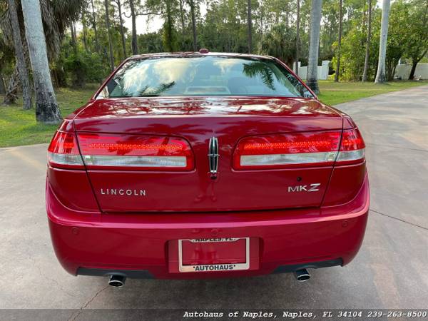 2010 Lincoln MKZ Sedan - 1 Owner, Low Miles, Premium Leather, V6, Bl for sale in Naples, FL – photo 5