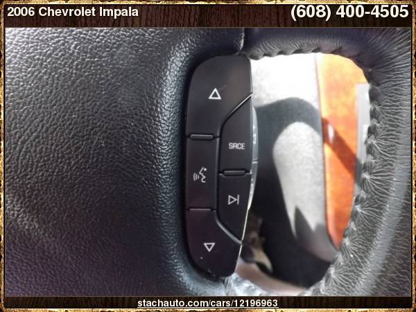 2006 Chevrolet Impala 4dr Sdn LT 3.5L with License plate bracket,... for sale in Janesville, WI – photo 12