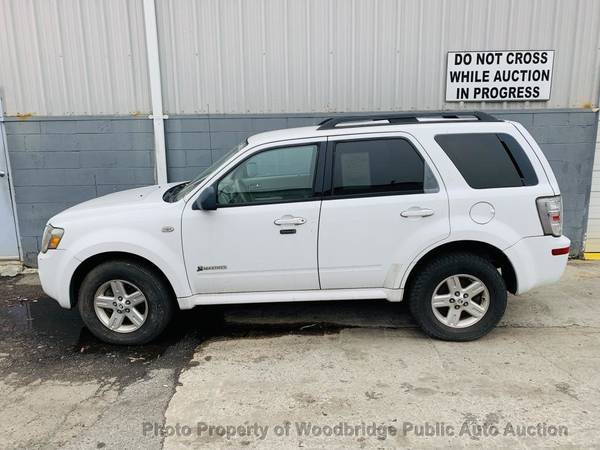 2008 Mercury Mariner FWD 4dr I4 Hybrid White for sale in Woodbridge, District Of Columbia – photo 3