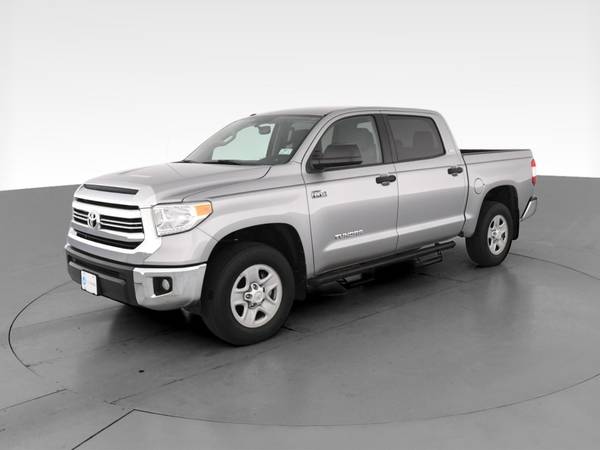 2017 Toyota Tundra CrewMax SR5 Pickup 4D 5 1/2 ft pickup Silver - -... for sale in Wilmington, NC – photo 3