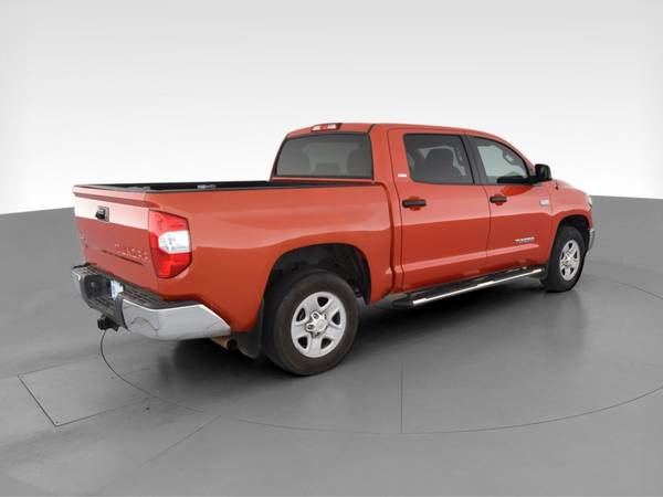 2018 Toyota Tundra CrewMax SR5 Pickup 4D 5 1/2 ft pickup Orange - -... for sale in Placerville, CA – photo 11
