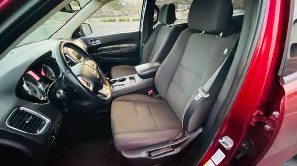 2013 Dodge Durango SXT 4dr SUV suv Burgundy - cars & trucks - by... for sale in Fayetteville, AR – photo 10