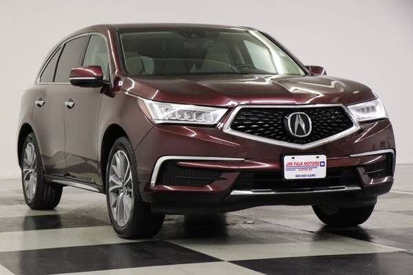 HEATED LEATHER! 7 PASSENGER! 2017 Acura *MDX* SUV Dark Cherry... for sale in Clinton, MO – photo 18