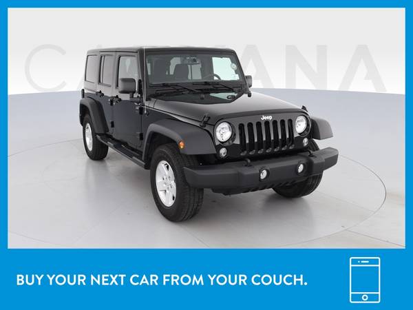 2017 Jeep Wrangler Unlimited Sport S Sport Utility 4D suv Black for sale in Waco, TX – photo 12