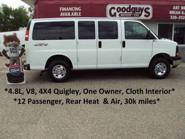 ALL WHEEL DRIVE EXPRESS VANS - cars & trucks - by dealer - vehicle... for sale in Waite Park, MN – photo 9