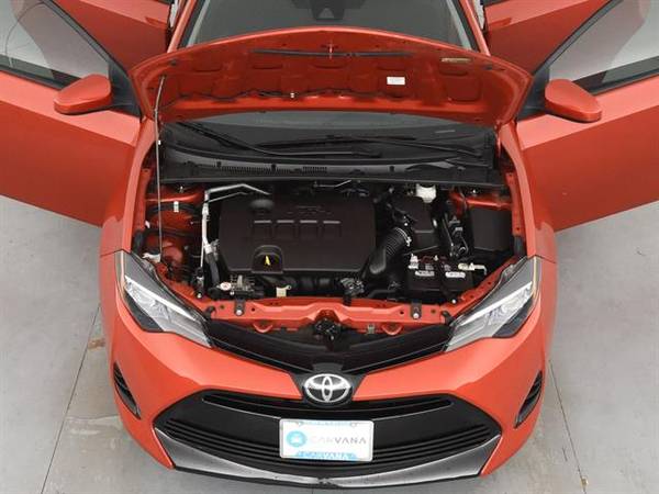 2018 Toyota Corolla LE Sedan 4D sedan Red - FINANCE ONLINE for sale in Atlanta, GA – photo 4