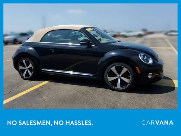 2013 VW Volkswagen Beetle Turbo Convertible 2D Convertible Black for sale in Other, OR – photo 11