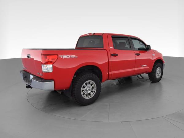 2012 Toyota Tundra CrewMax Pickup 4D 5 1/2 ft pickup Red - FINANCE -... for sale in Champlin, MN – photo 11