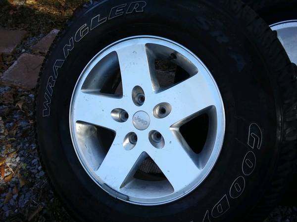 FULL(new)SET(5)JEEP WHEELS & TIRES - cars & trucks - by owner -... for sale in Slidell, LA – photo 3