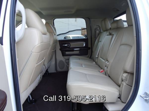 2014 Ram 3500 4WD Mega Cab Laramie *Only 43K* for sale in Waterloo, IA – photo 19