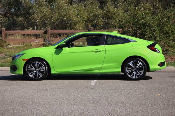 2017 Honda Civic EX-L coupe Energy Green Pearl for sale in Livermore, CA – photo 9