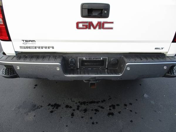 2015 GMC Sierra 1500 SLT pickup White - - by dealer for sale in Swansboro, NC – photo 13