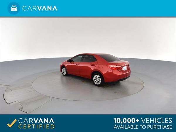 2018 Toyota Corolla LE Sedan 4D sedan Red - FINANCE ONLINE for sale in Atlanta, GA – photo 8