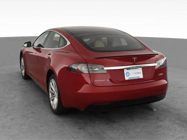 2016 Tesla Model S P90D Sedan 4D sedan Red - FINANCE ONLINE - cars &... for sale in Corpus Christi, TX – photo 8